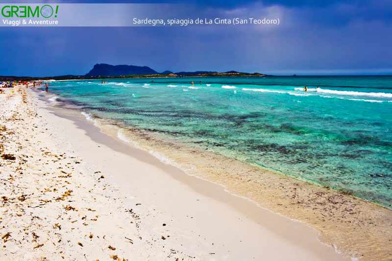 Sardegna, spiaggia de la Cinta