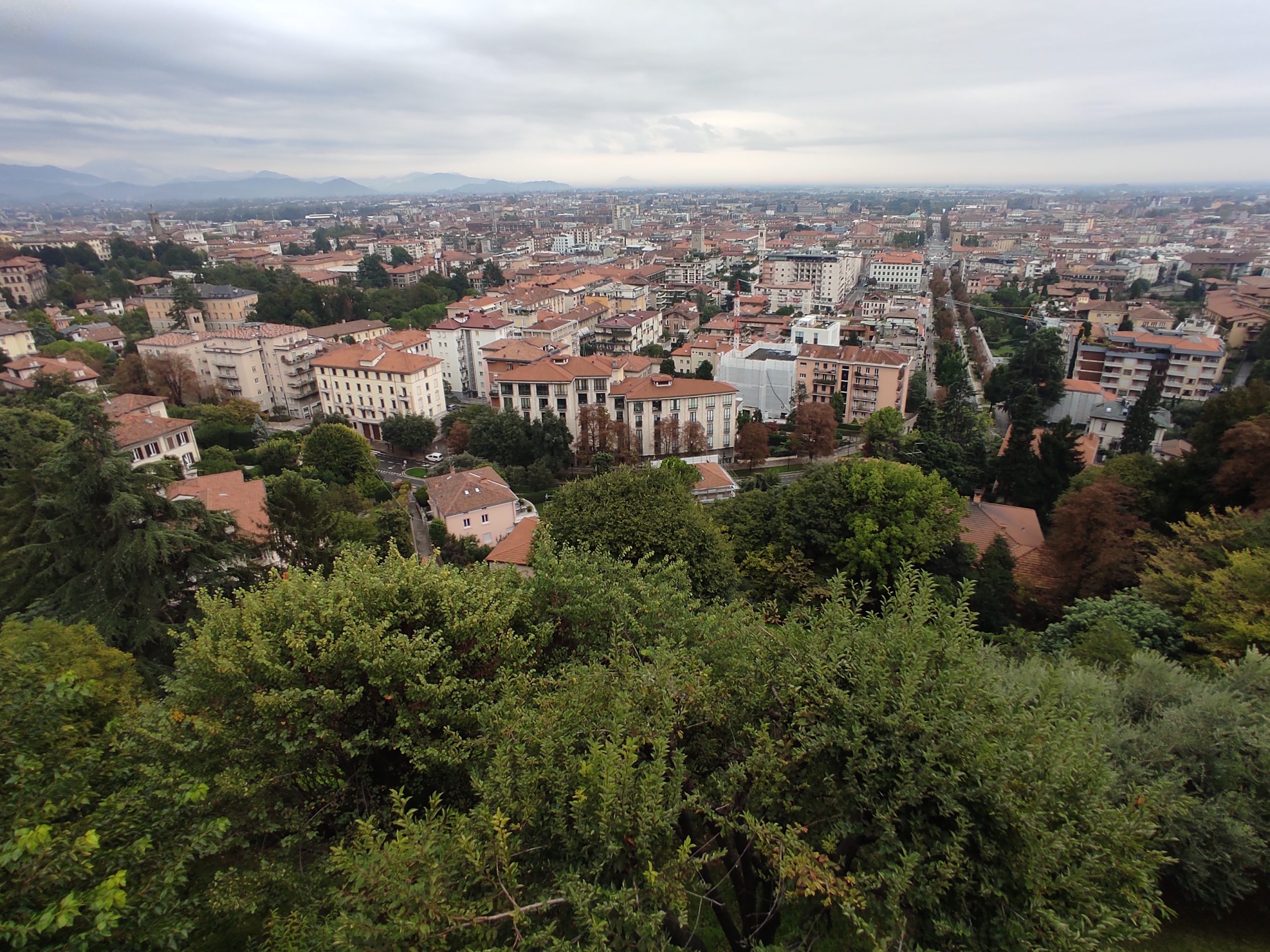 A Bergamo e Como in camper