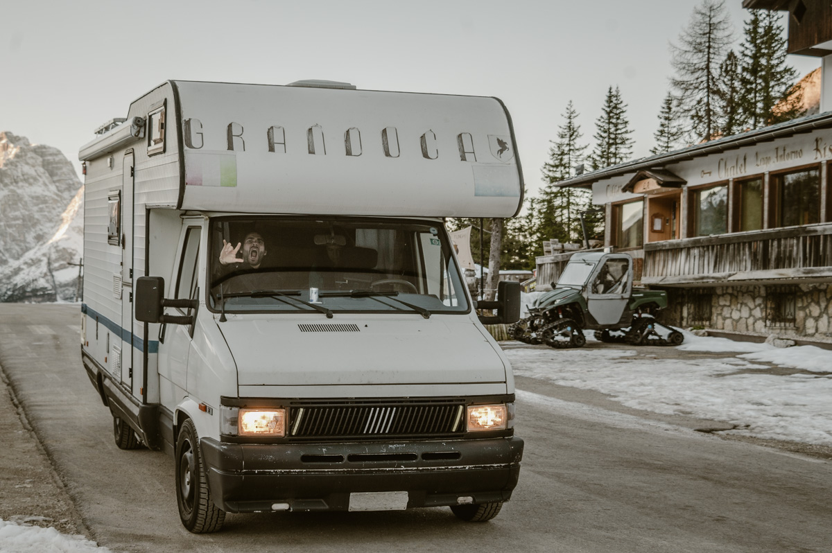 Lago di Landro in camper