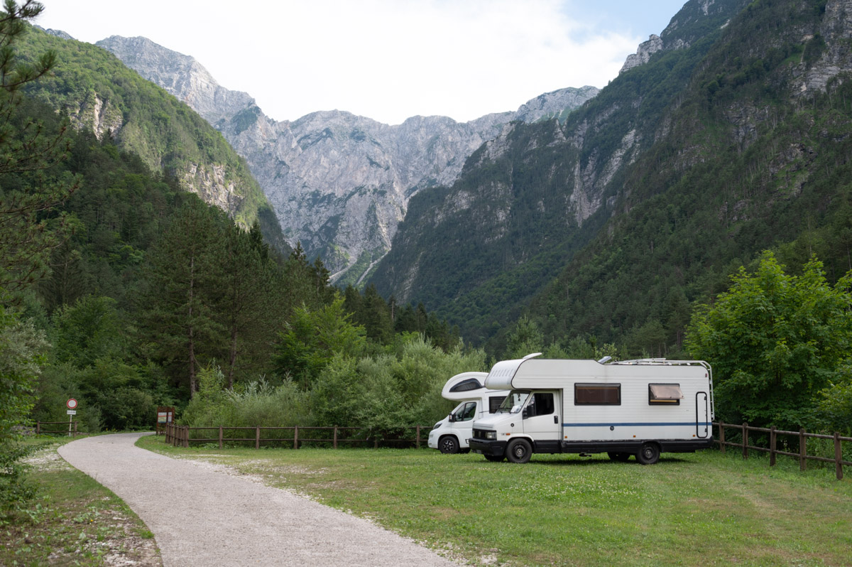 Area parcheggio di Povici di Sopra
