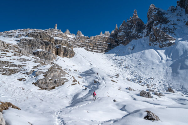 Tre Cime di Lavaredo dal lago di Landro