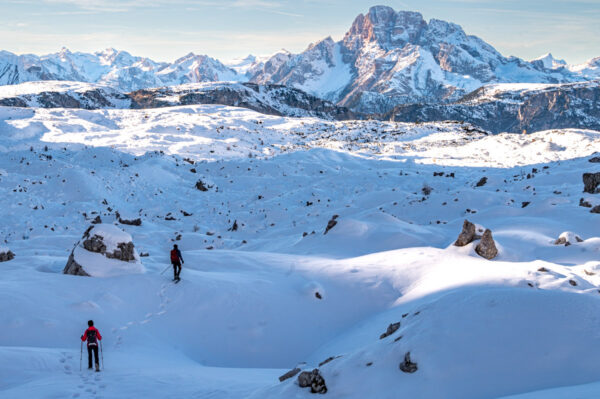 Tre Cime di Lavaredo dal lago di Landro