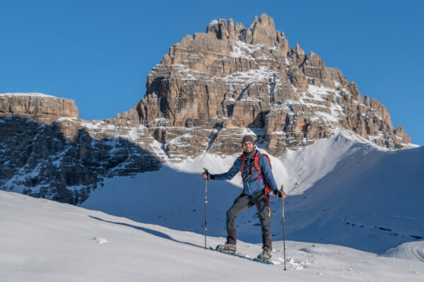 Tre Cime di Lavaredo dal lago di Landro