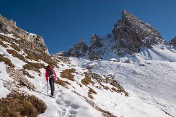 Tre Cime di Lavaredo dal lago di Landro