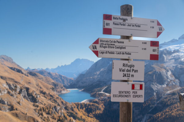 Lago di Fedaia, rif. Viel del Pan