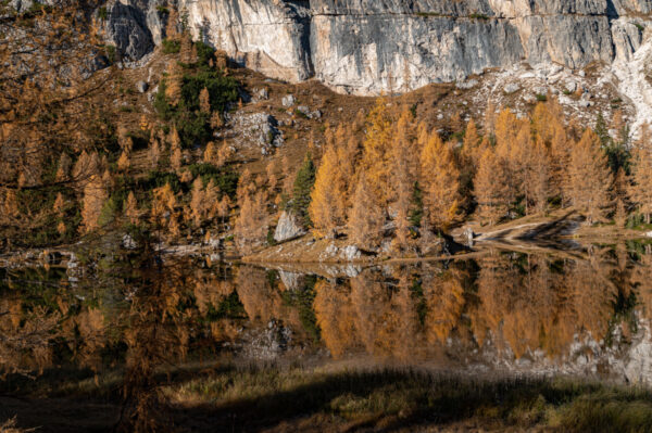Rifugio città di Fiume al lago di Federa