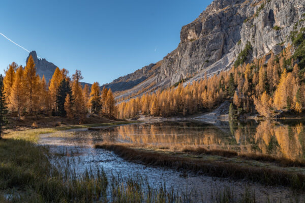 Rifugio città di Fiume al lago di Federa