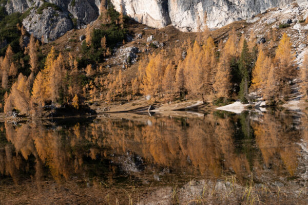 Rifugio città di Fiume al lago di Federa