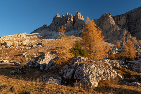 Rifugio città di Fiume al lago di Federa