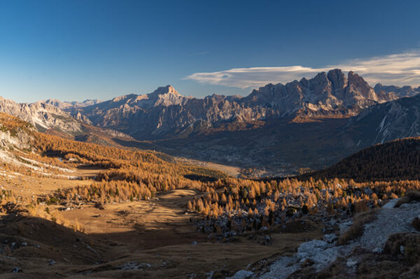 Rifugio città di Fiume al lago di Federa