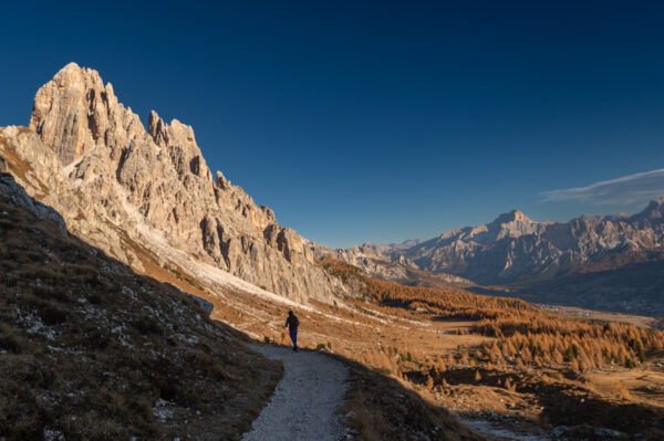 Rifugio città di Fiume al lago di Federa