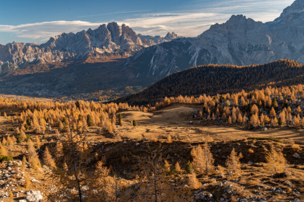Rifugio città di Fiume al lago di Federa
